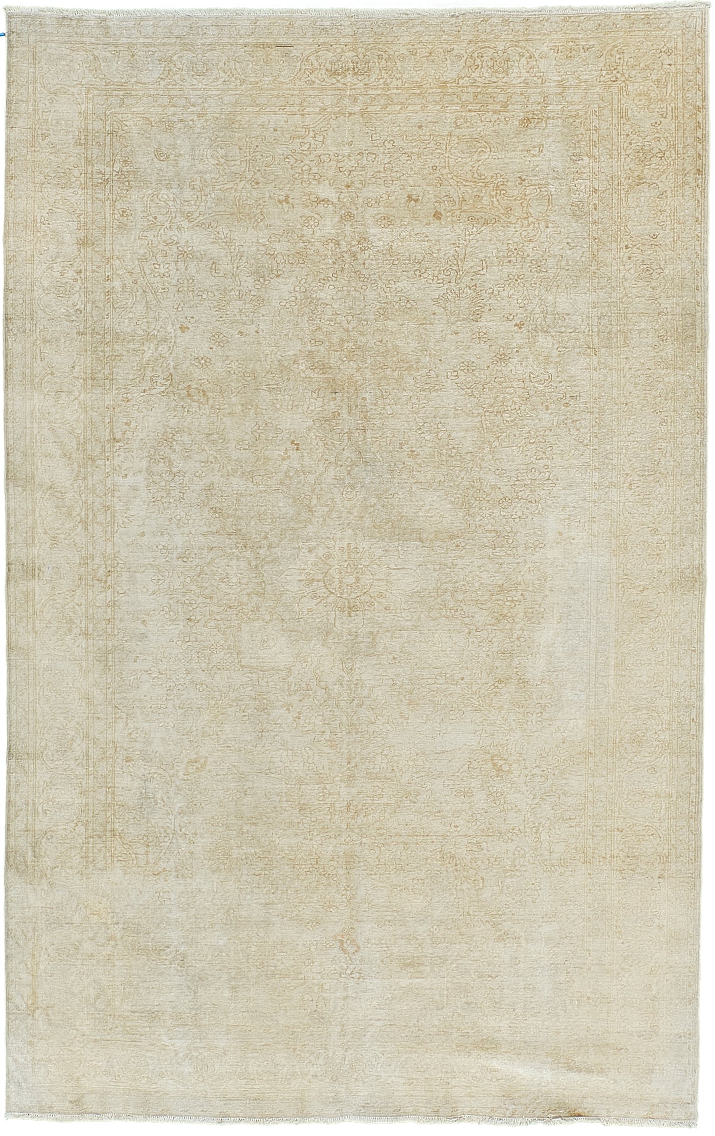 Vintage Turkish Pure Silk Sivas Rug