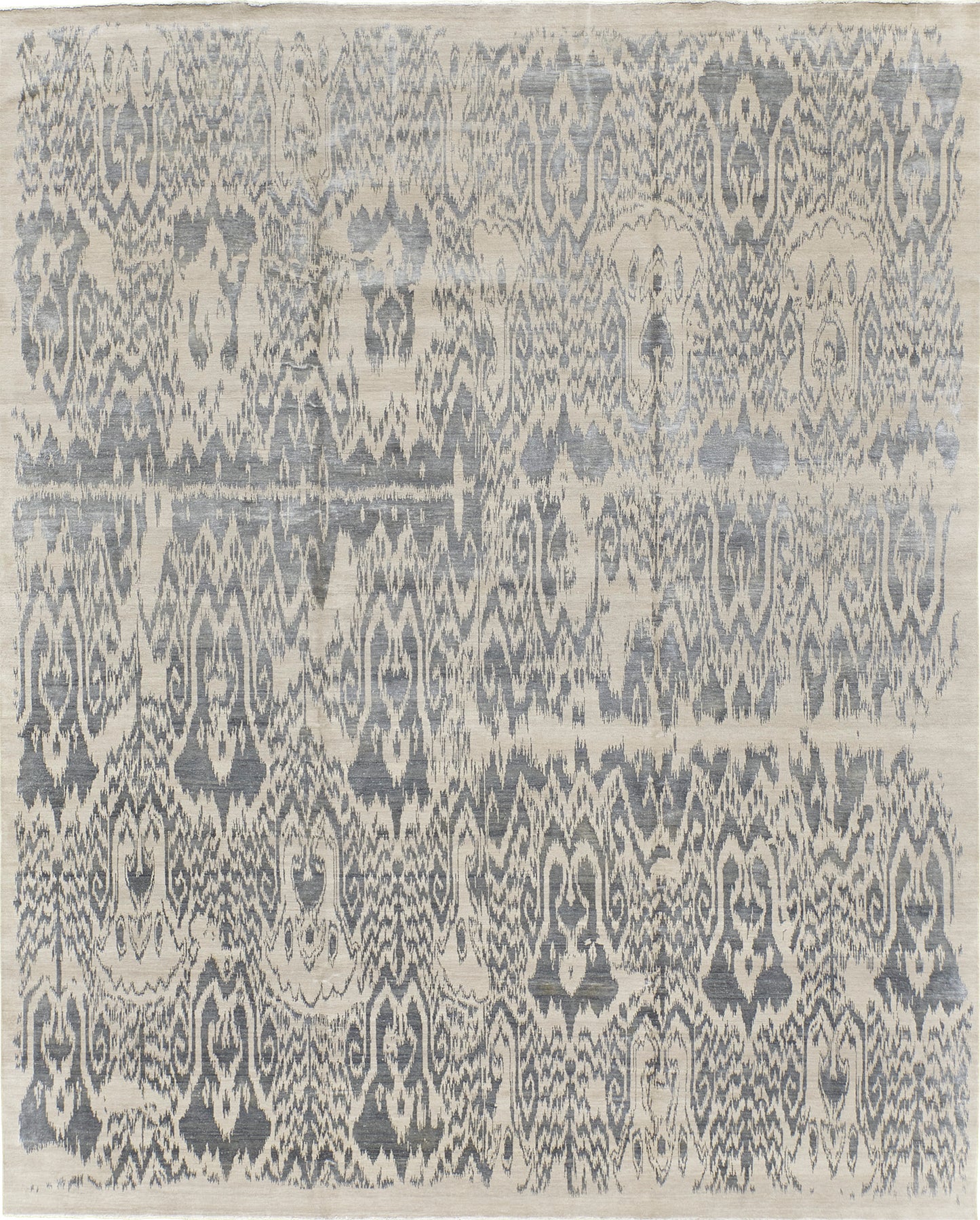 Ikat Design Rug Oshima