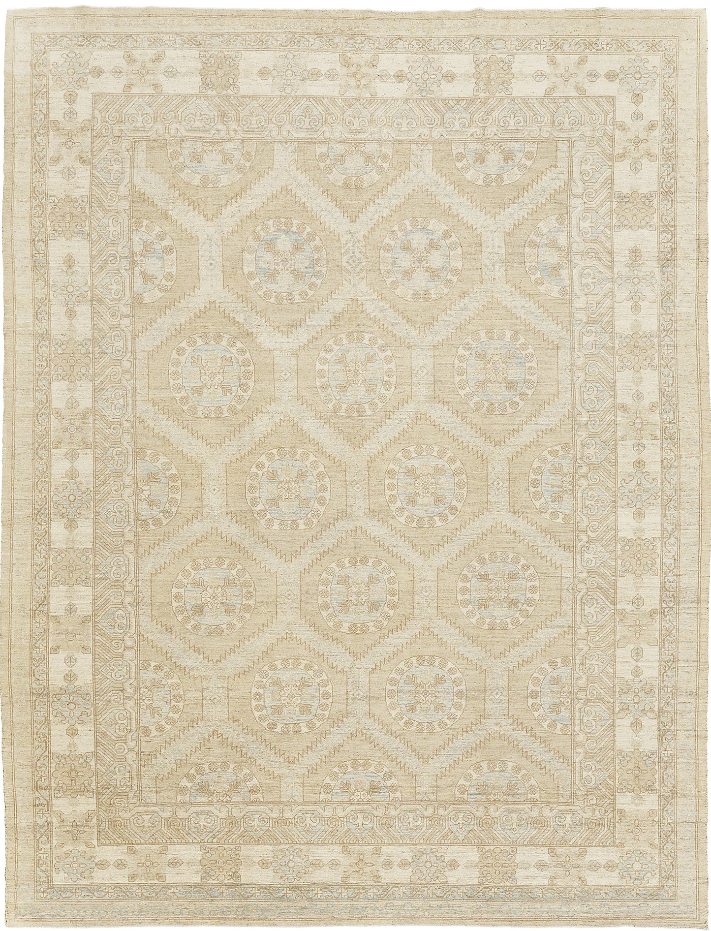 Vintage Style Arts and Crafts Design Rug