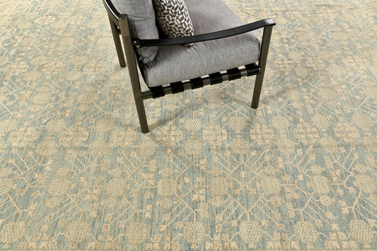 Vintage Khotan Style Pomegranate Design D5106