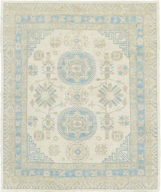 Vintage Style Khotan Design Rug D5583