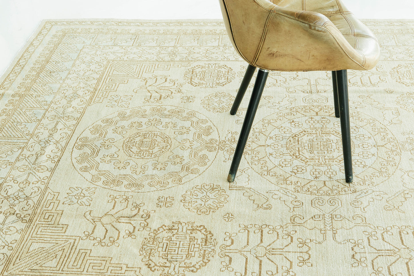 Vintage Style Khotan Design Rug D5582 Safira