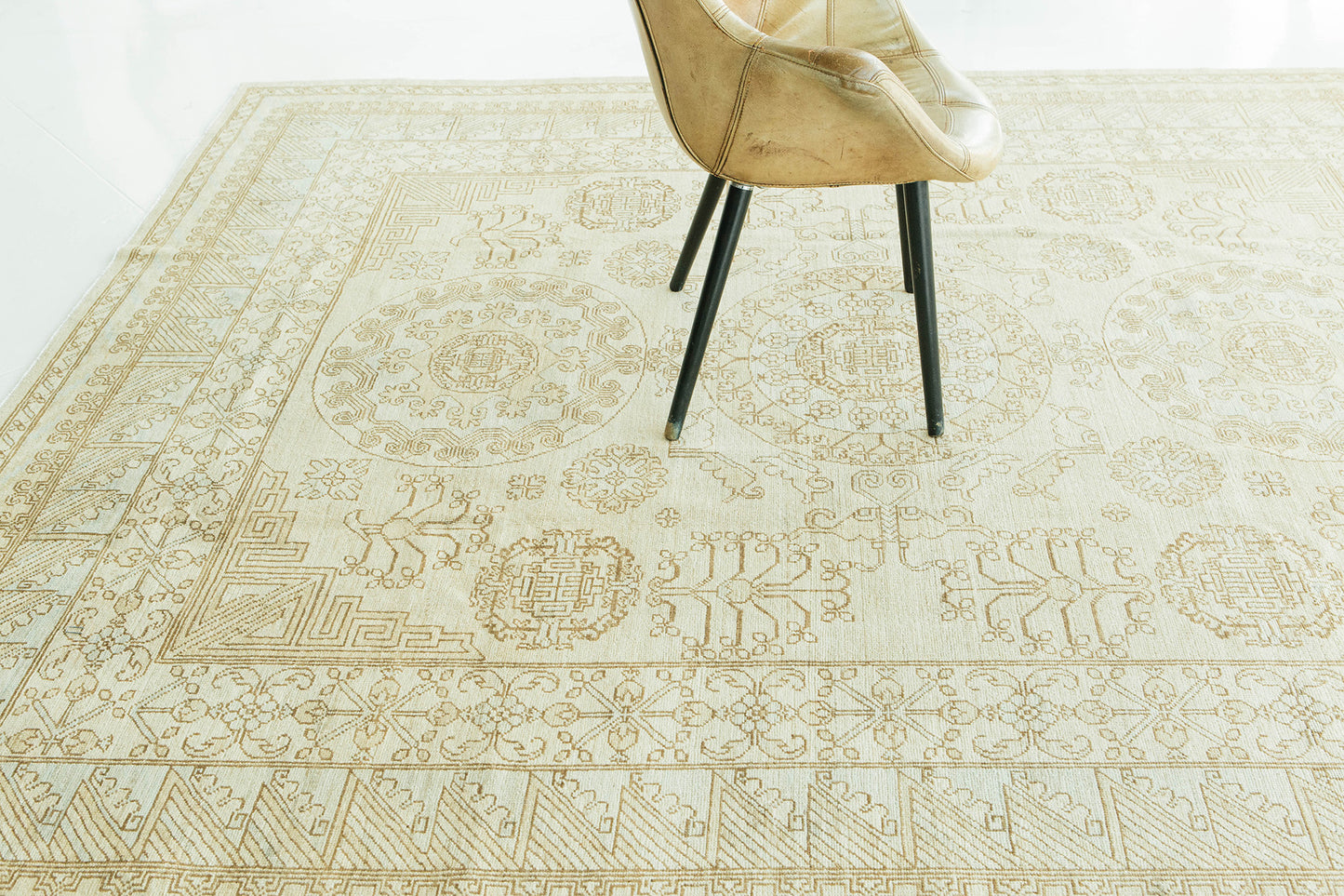 Vintage Style Khotan Design Rug D5582 Safira