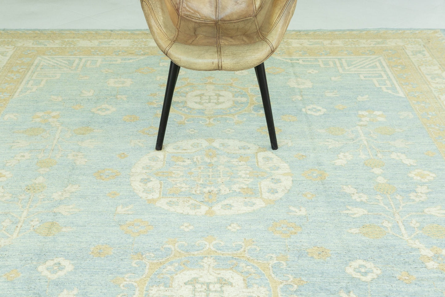 Vintage Style Khotan Revival Rug