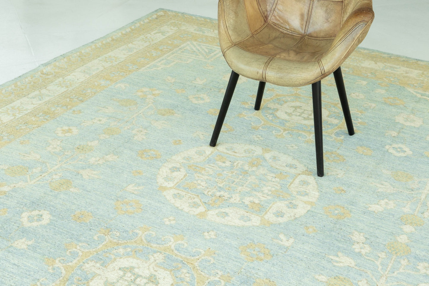 Vintage Style Khotan Revival Rug