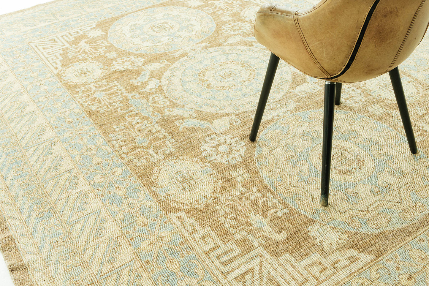 Vintage Style Khotan Design Rug D5582