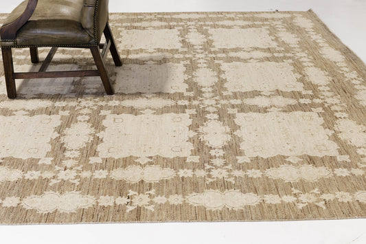 Vintage Style Savonnerie Design Rug