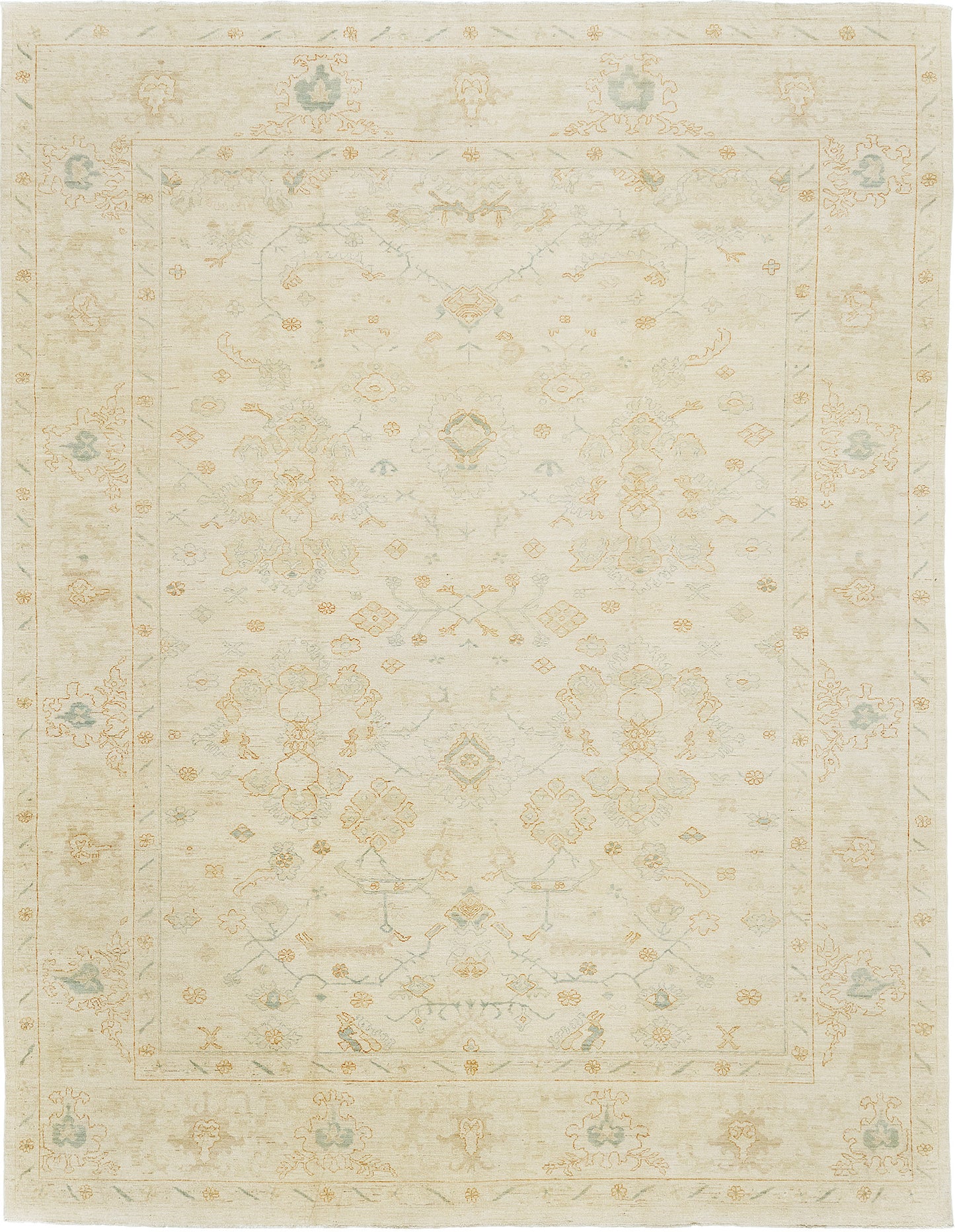 Vintage Style Sultanabad Revival Rug