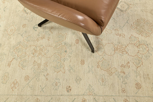 Vintage Style Sultanabad Revival Rug