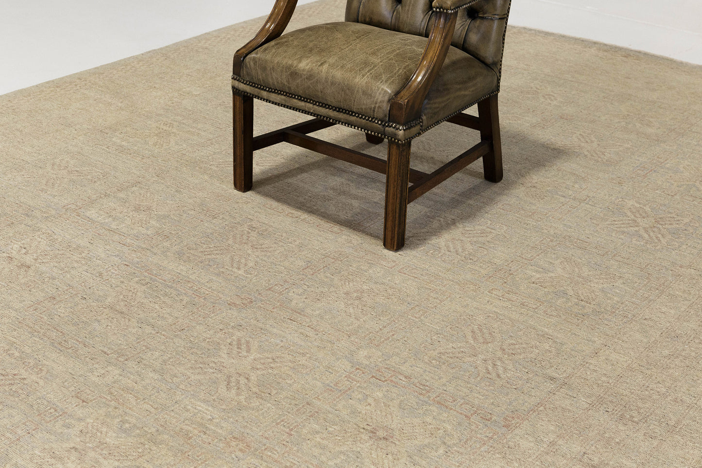 Vintage Style Khotan Revival Rug