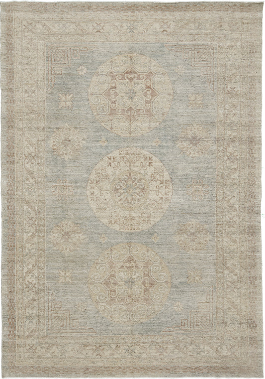 Vintage Style Khotan Revival Rug