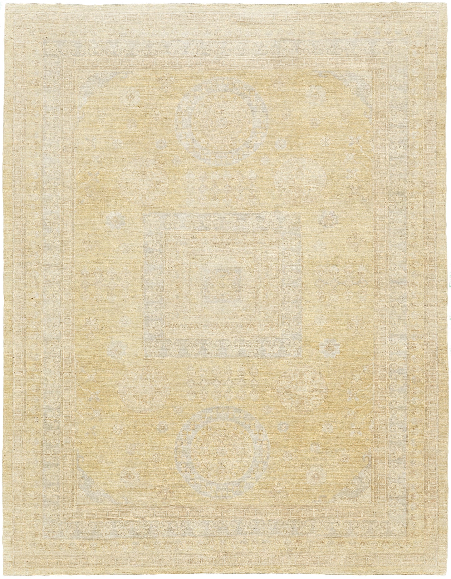 Vintage Style Khotan Revival Rug