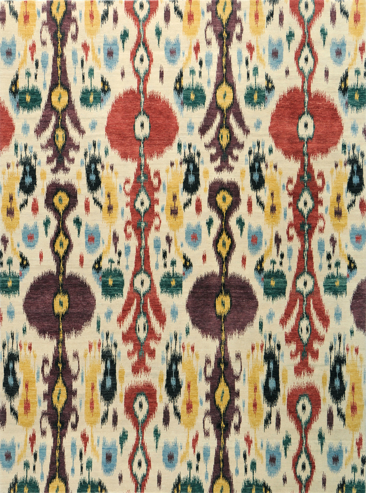 Ikat Design Rug Ataru