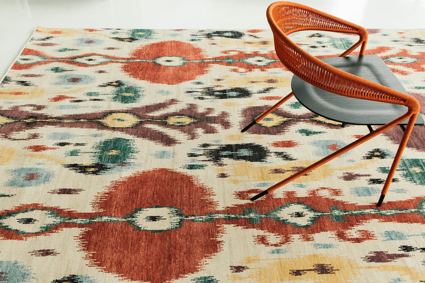 Ikat Design Rug Ataru