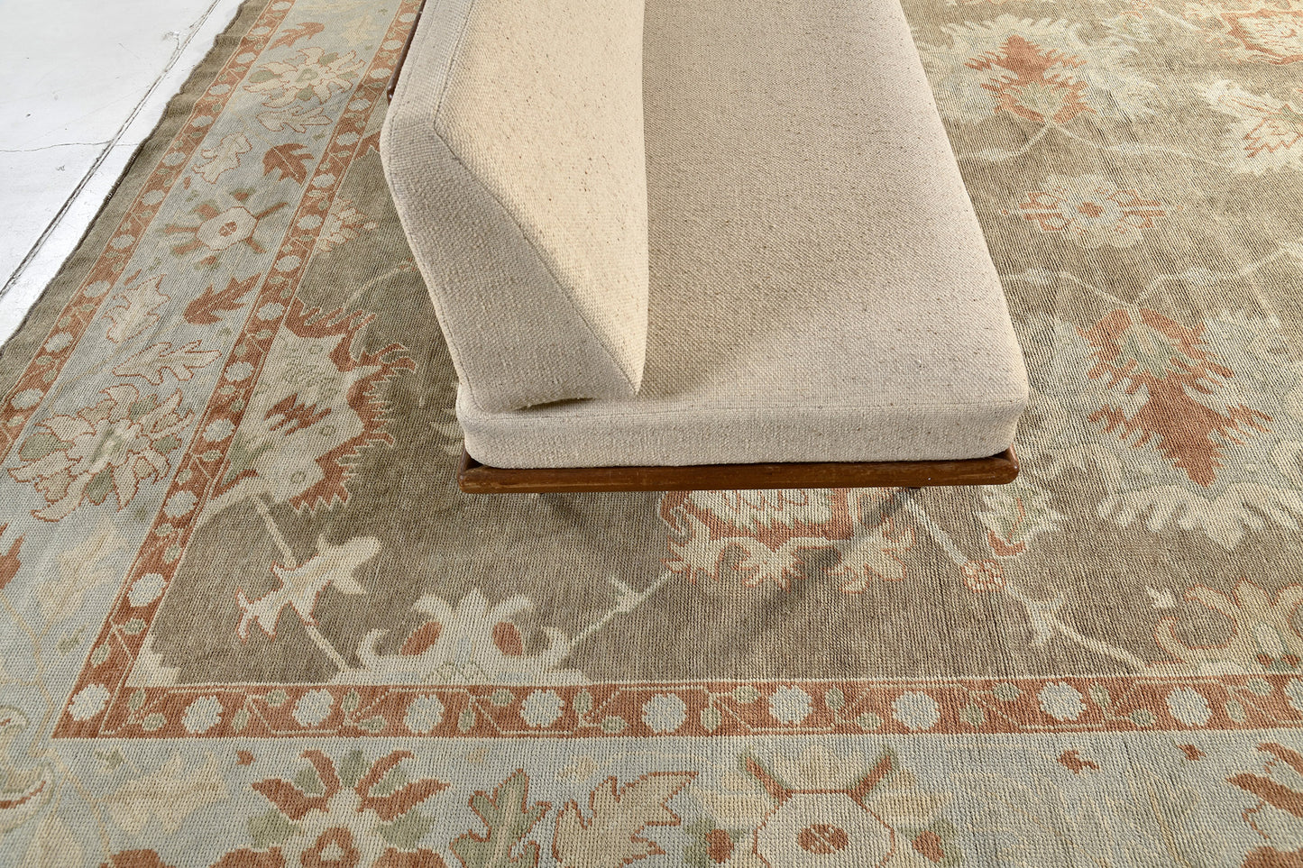 Turkish Oushak Revival Rug