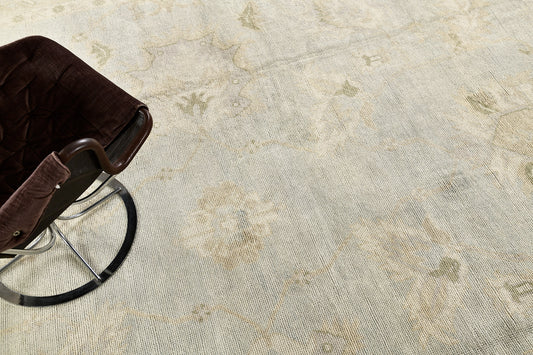 Turkish Oushak Revivial Rug