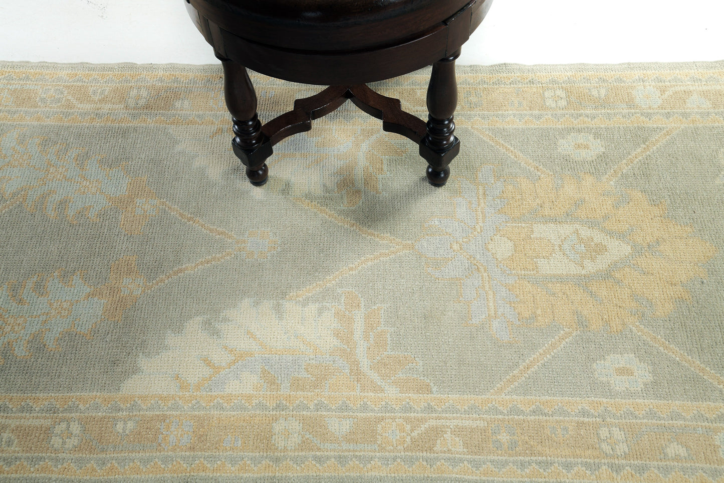 Turkish Oushak Revival Rug