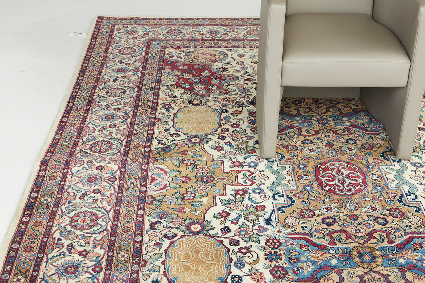 Persian Rug 4048 Vintage Persian Natanz Rug 22876