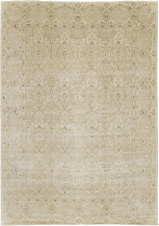 Vintage Style Tabriz Revival Rug