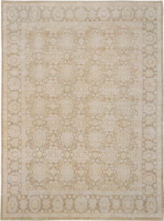 Vintage Style Tabriz Revival Rug