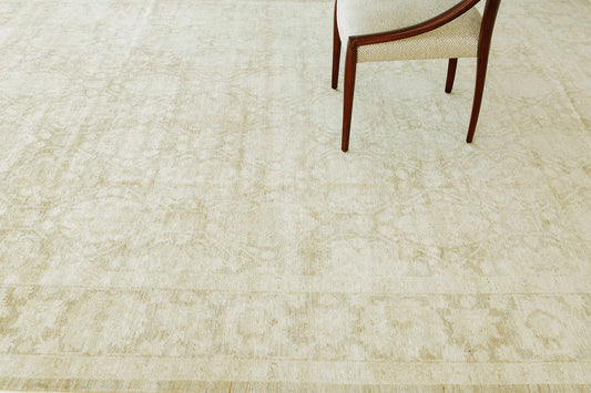 Vintage Style Tabriz Revival Rug