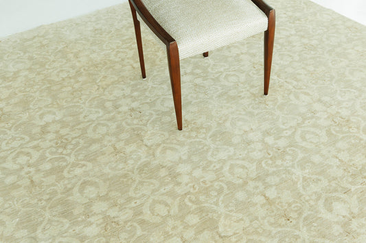 Vintage Style Transitional Design Rug