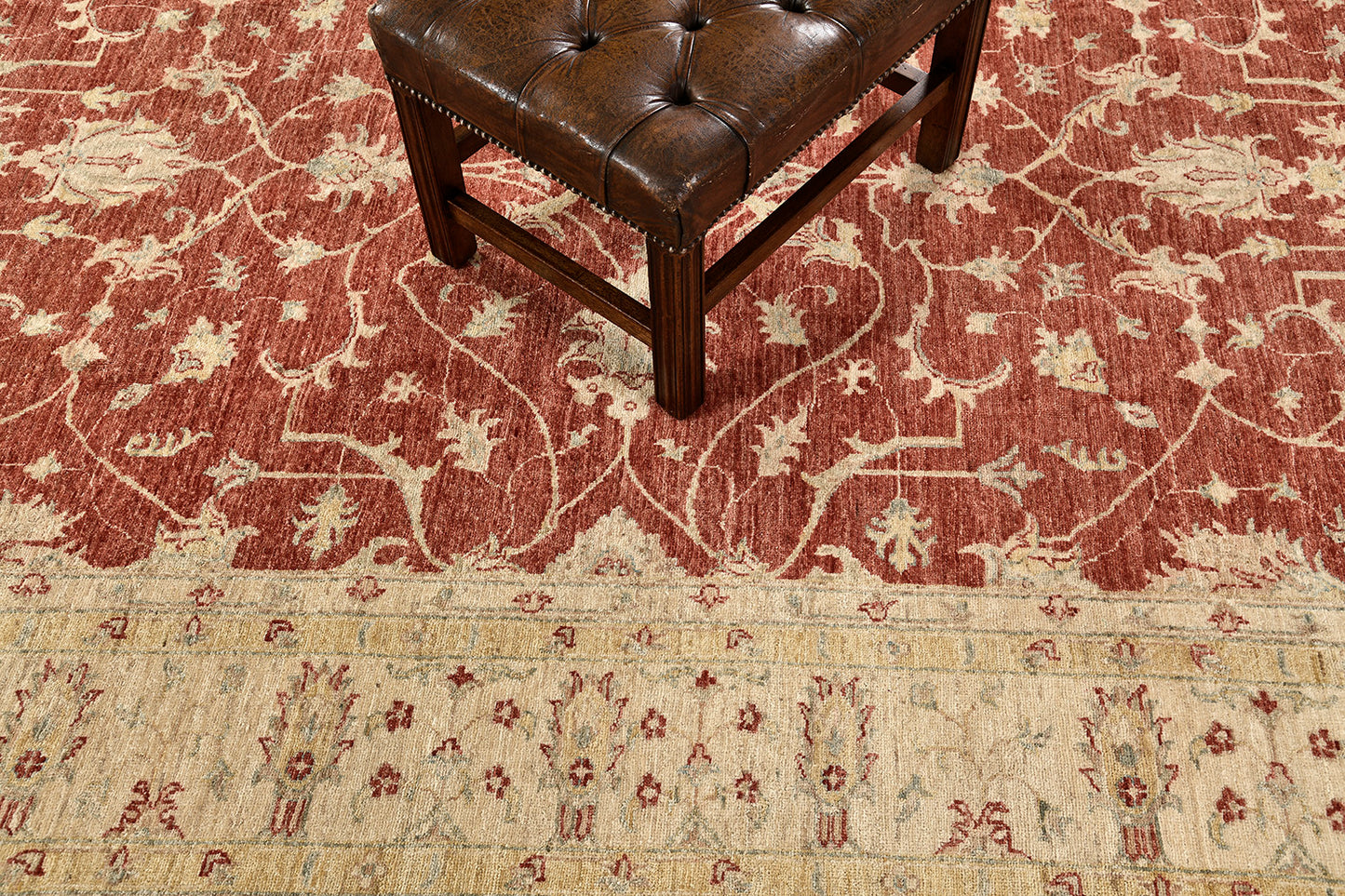 Natural Dye Sultanabad Revival Rug