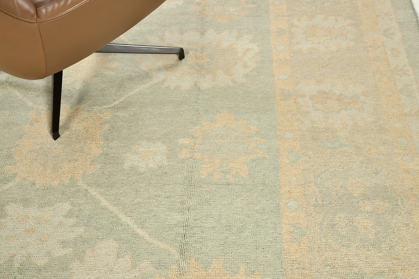 Turkish Oushak Revival Rug