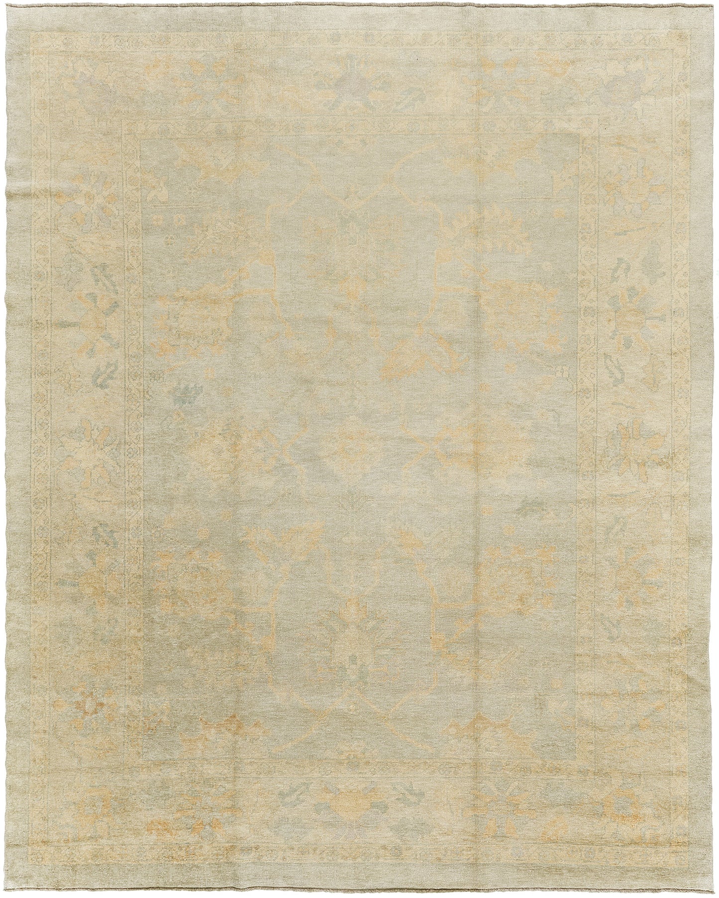 Turkish Oushak Revival Rug