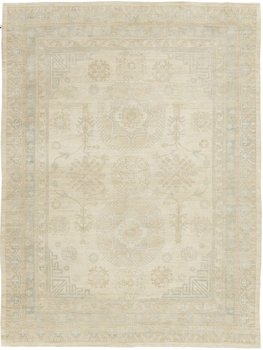 Vintage Style Khotan Revival Rug