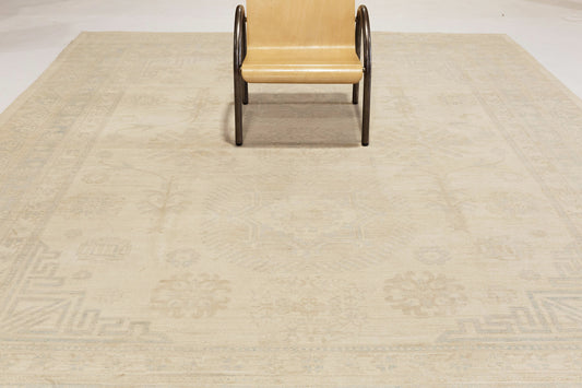 Vintage Style Khotan Revival Rug