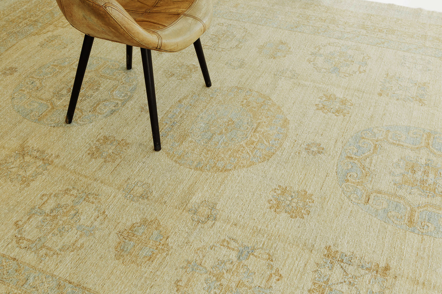 Vintage Style Khotan Revival Rug