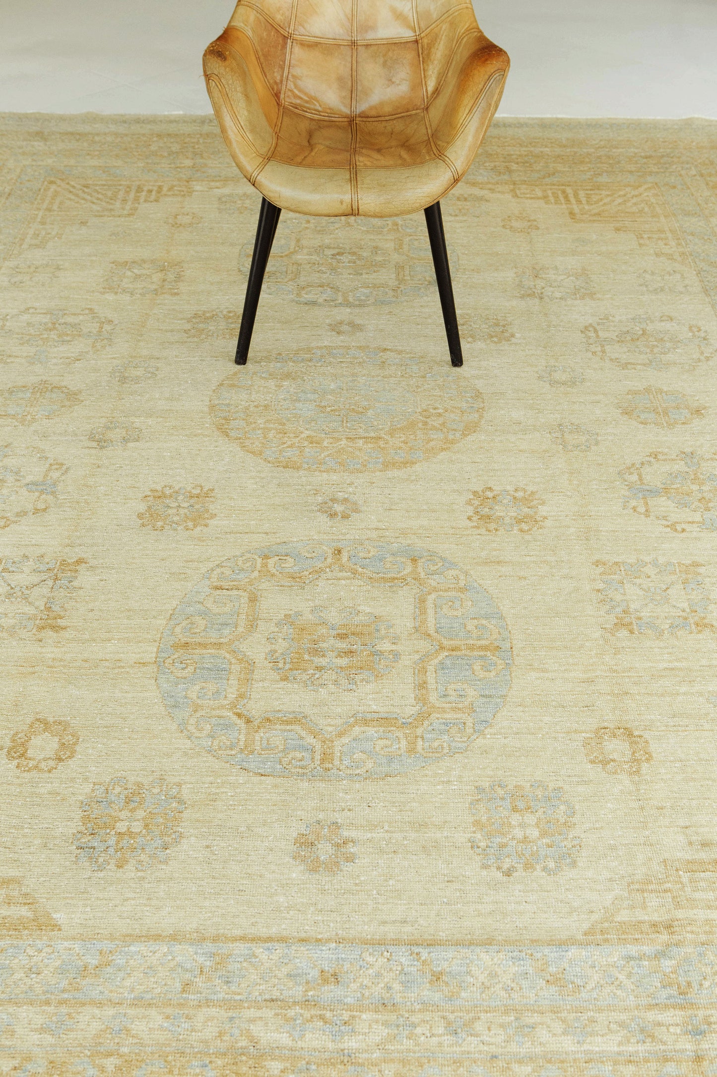 Vintage Style Khotan Revival Rug