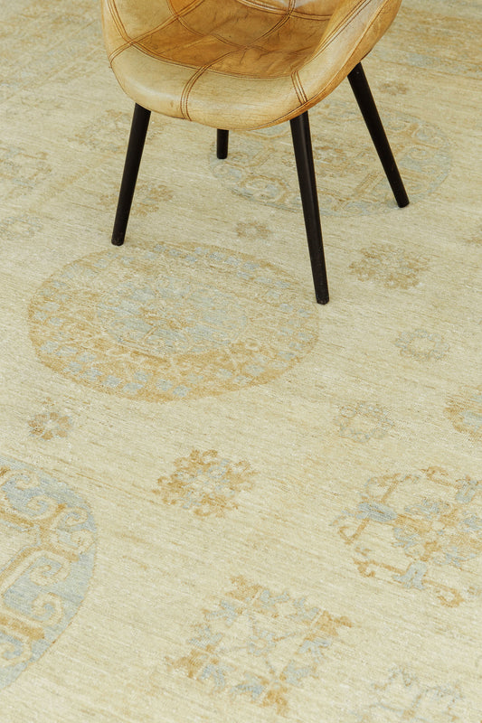 Vintage Style Khotan Revival Rug