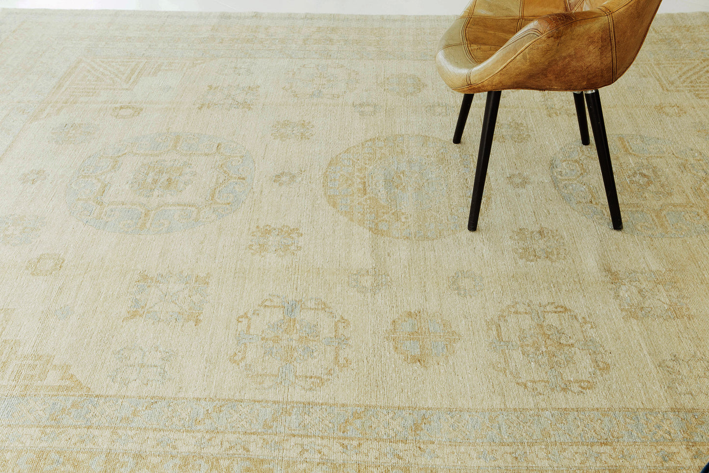 Vintage Style Khotan Revival Rug