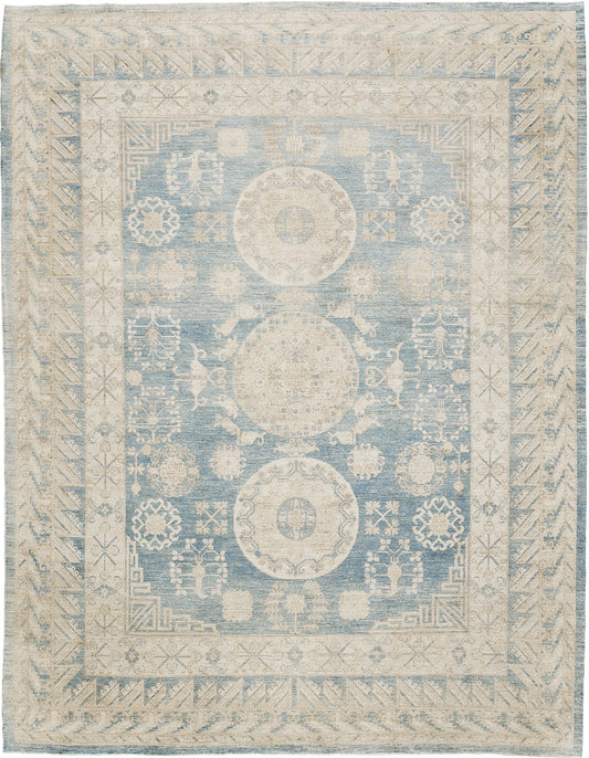 Vintage Style Khotan Revival Rug