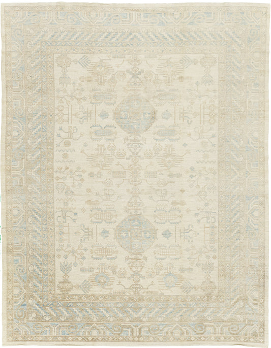 Vintage Style Khotan Revival Rug