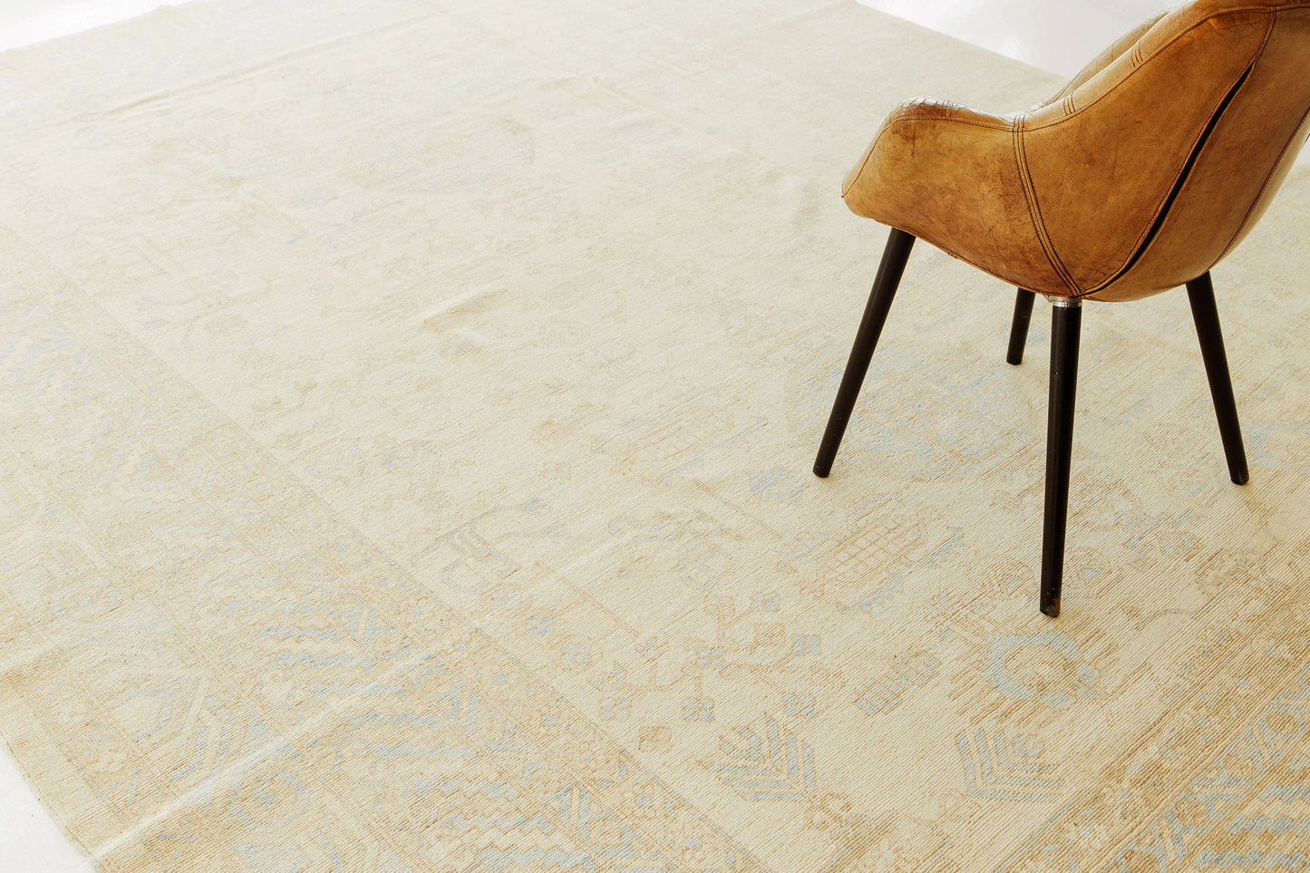 Vintage Style Khotan Revival Rug