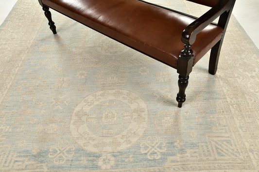 Vintage Style Khotan Revival Rug