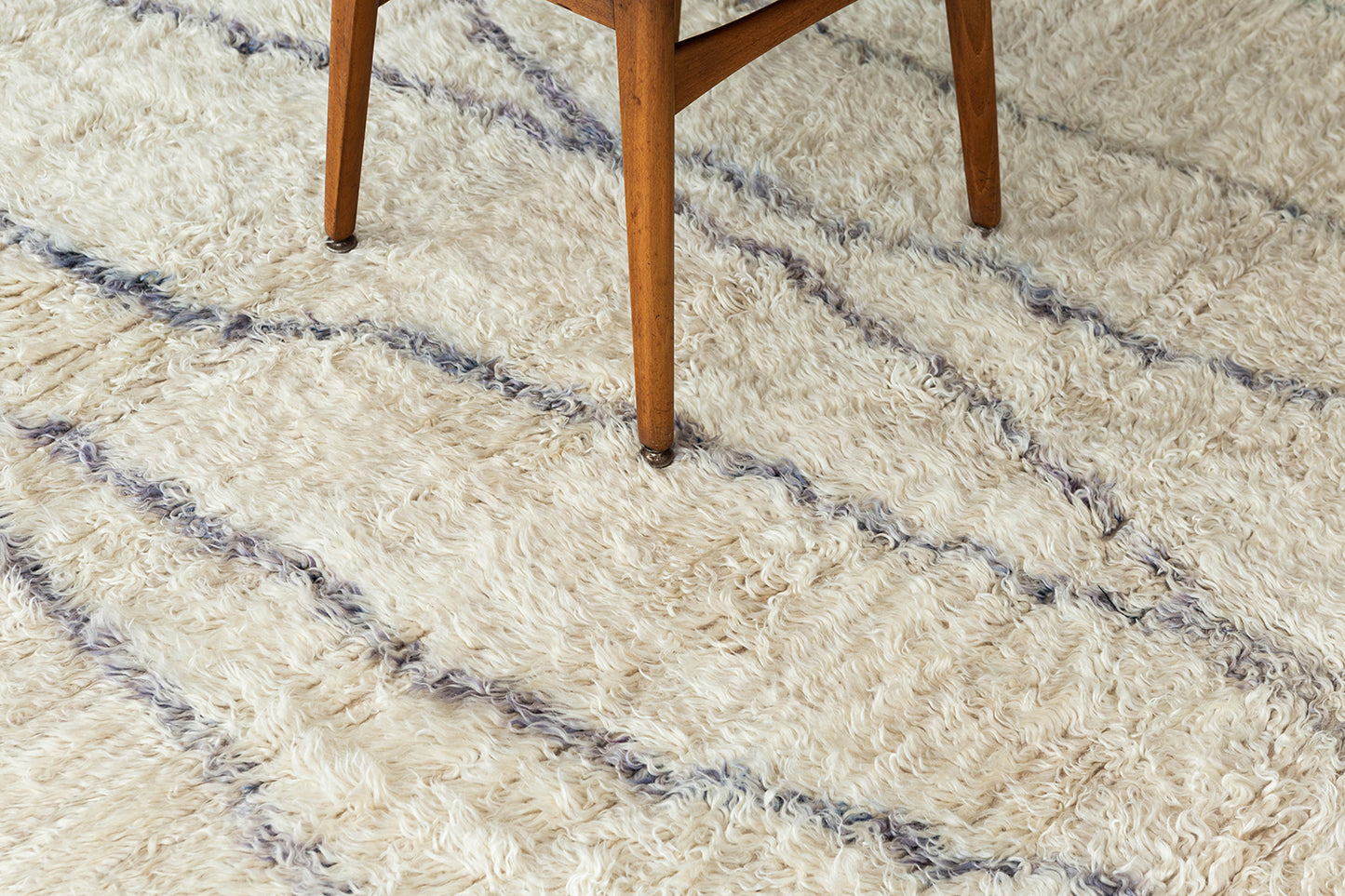 Modern Rug Image 13193 Vintage Moroccan Beni Ourain Tribe Rug