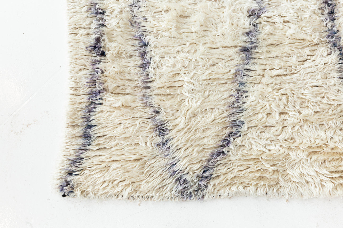 Modern Rug Image 13195 Vintage Moroccan Beni Ourain Tribe Rug