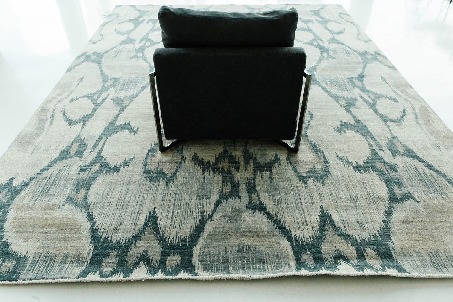Ikat Design Rug Berja