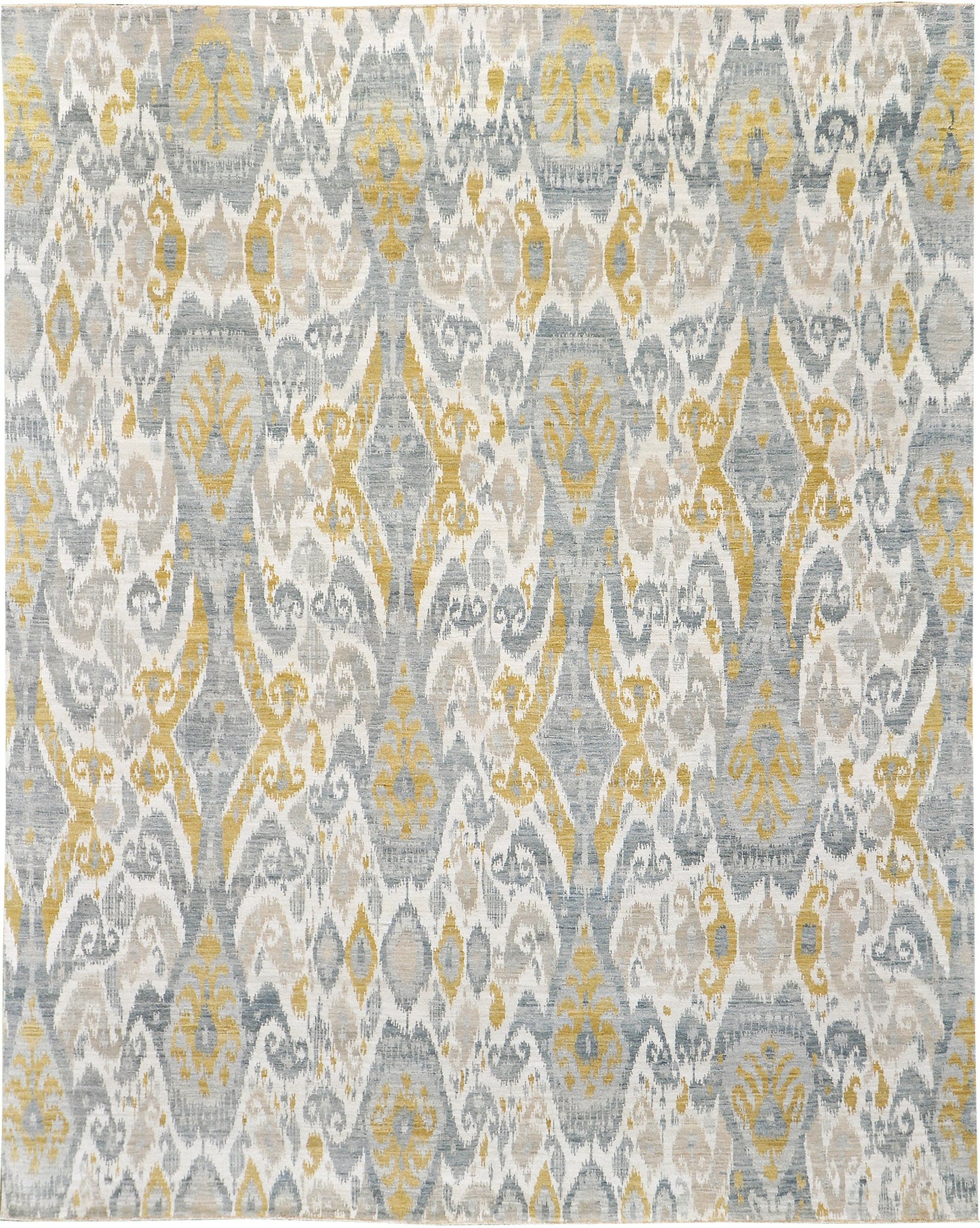 Ikat Design Rug Tiraz