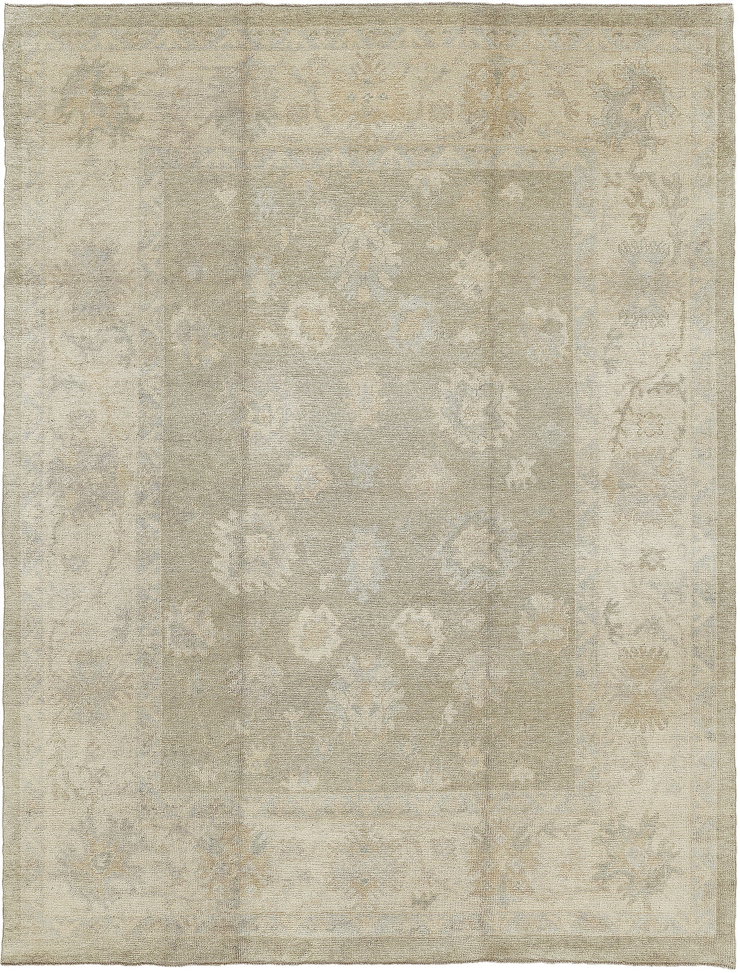 Turkish Oushak Revival Rug