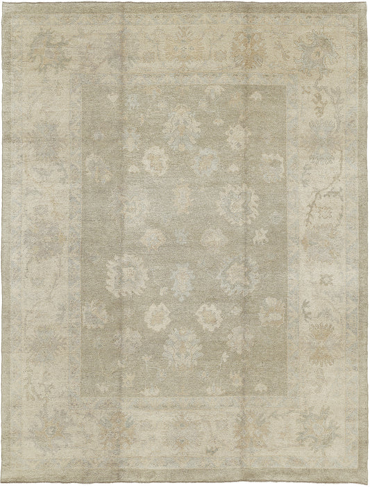Turkish Oushak Revival Rug