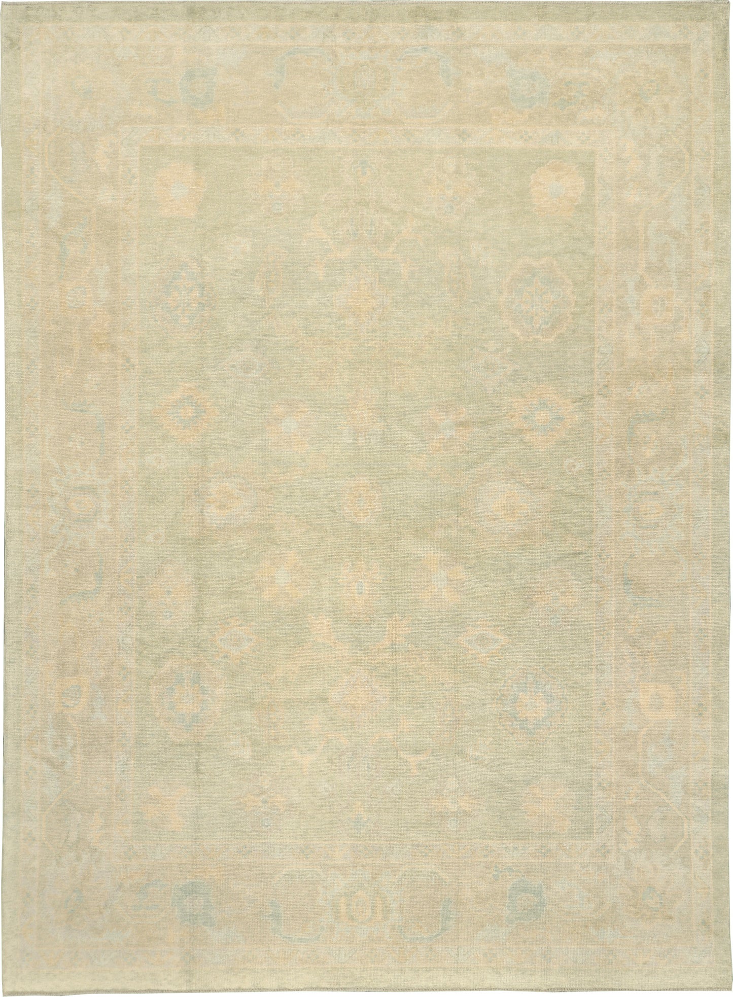Turkish Oushak Revival Rug
