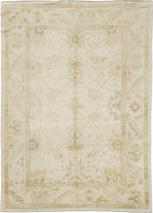 Turkish Oushak Revival Rug