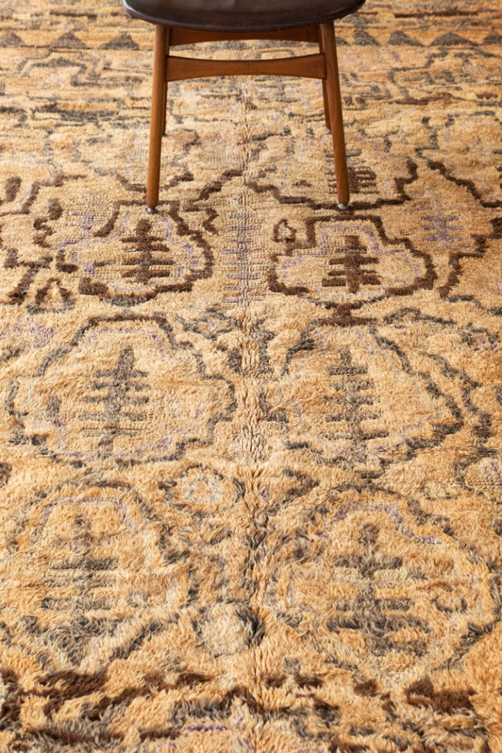 Vintage Moroccan High Atlas Tribe Rug