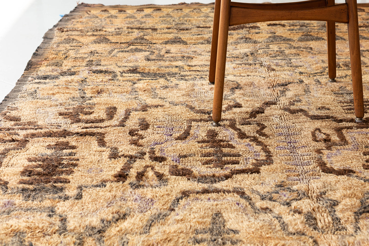 Vintage Moroccan High Atlas Tribe Rug