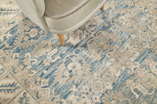 Vintage Style Sultanabad Revival Rug